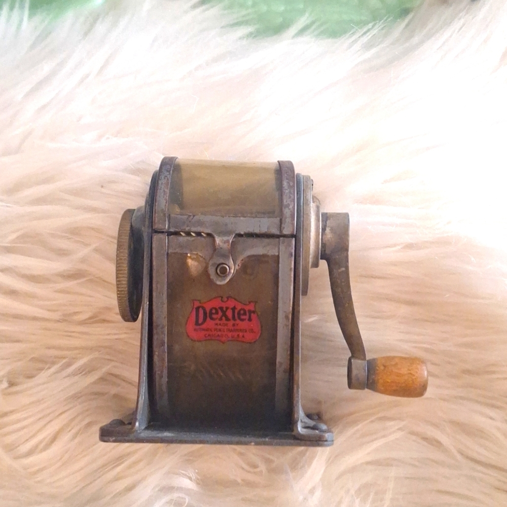 Vintage pencil sharpener.